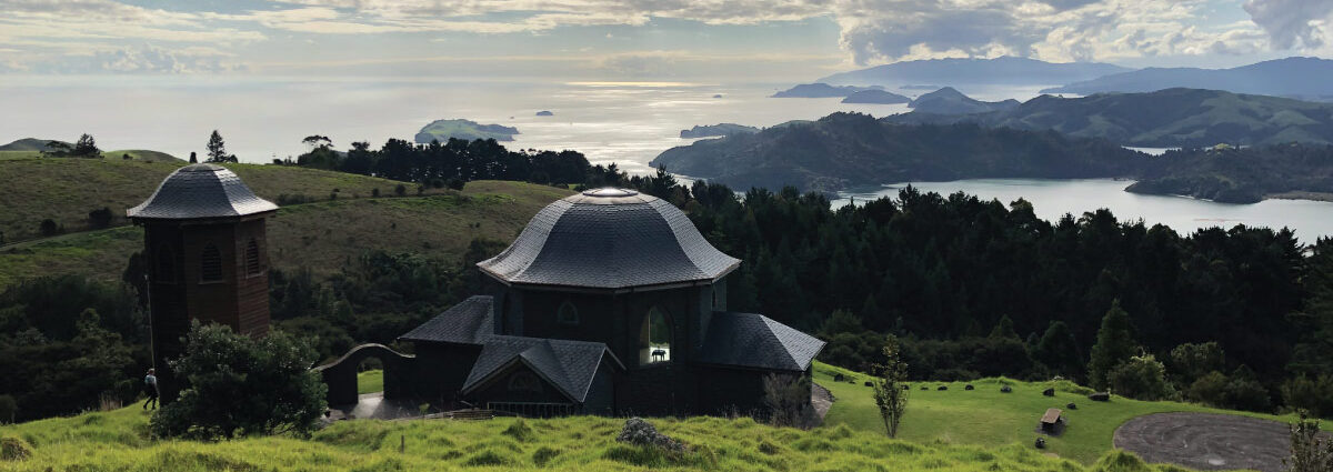 Tara from above at Mana retreat centre