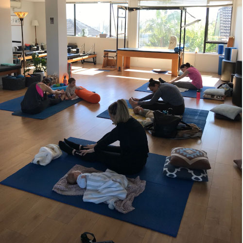 Pilates for mums and bubs