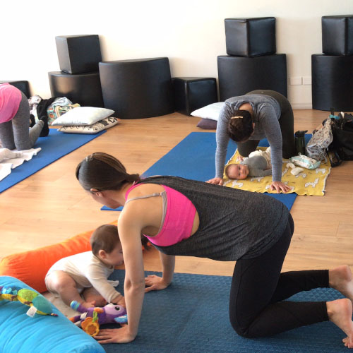 Yoga with babies Mission bay